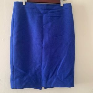 J.Crew wool pencil skirt